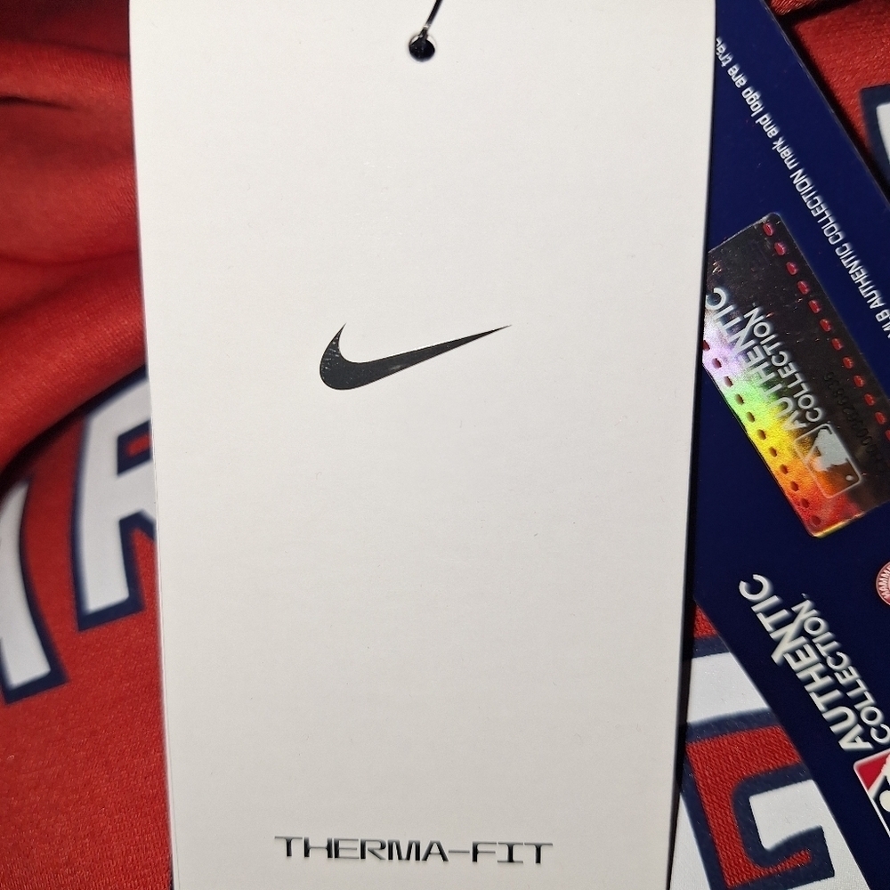 Nike Official MLB St. Louis Cardinals Red and Navy Hoodie In A Size Medium. NWT - Picture 5 of 10